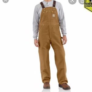Unlined Duck Bib Overalls